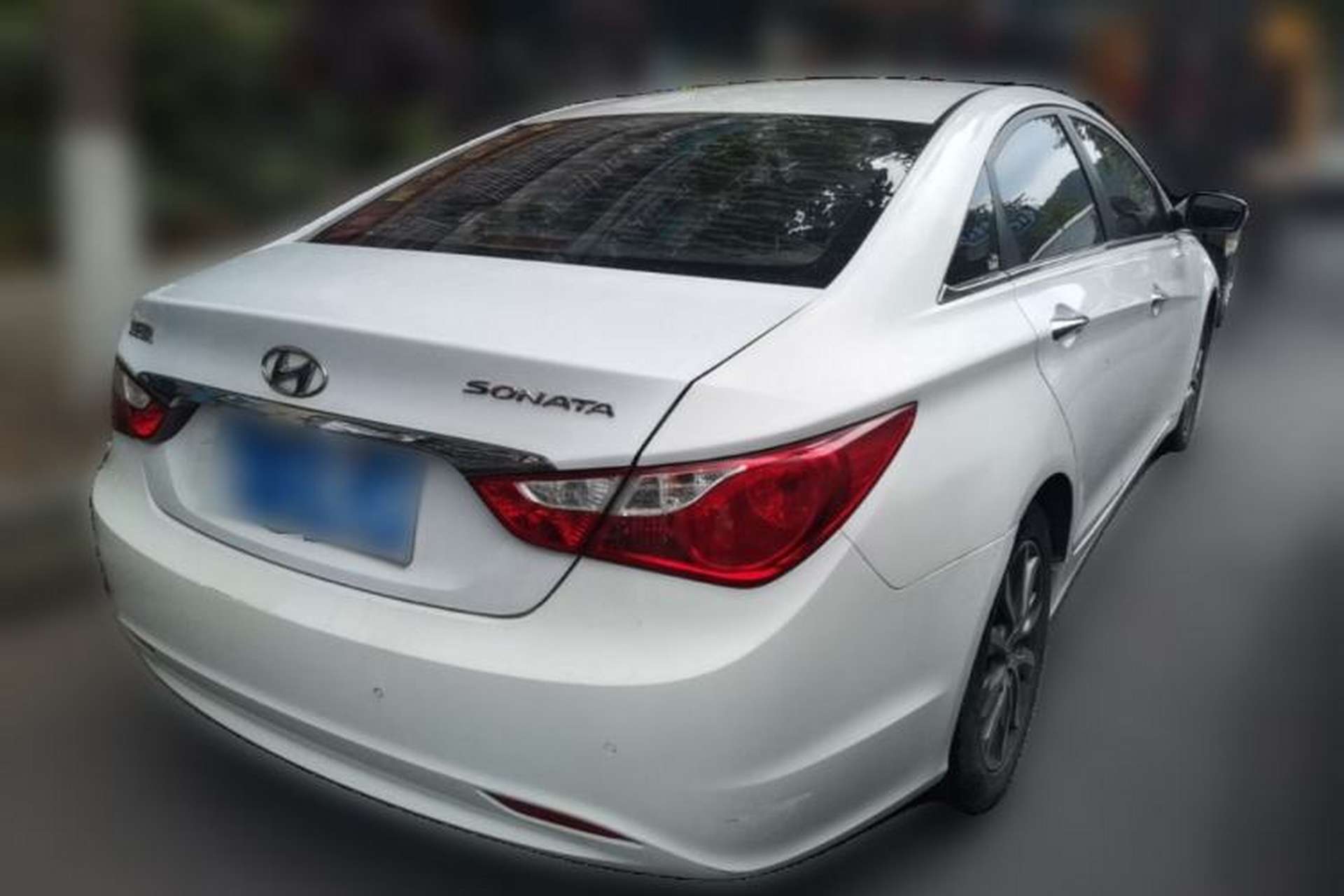 Used Hyundai Sonata 2013 2.0L Automatic Luxury Edition Rear Right 45 Deg