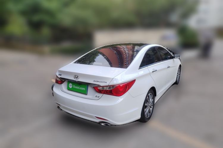 Used Hyundai Sonata 2013 2.4L Automatic Top-Grade Version China IV Standard Rear Right 45 Deg