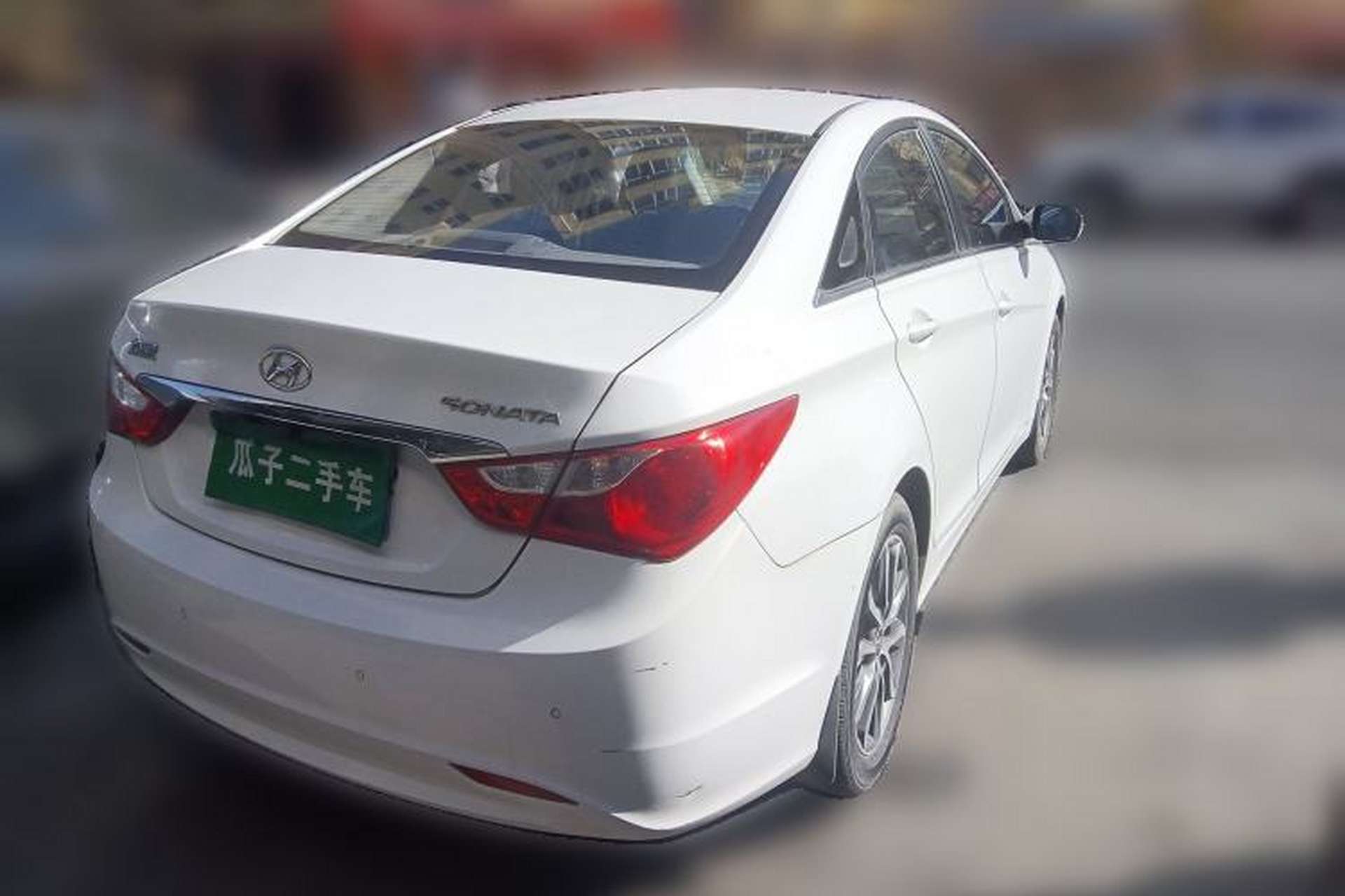 Used Hyundai Sonata 2013 2.0L Automatic Leading Edition Rear Right 45 Deg