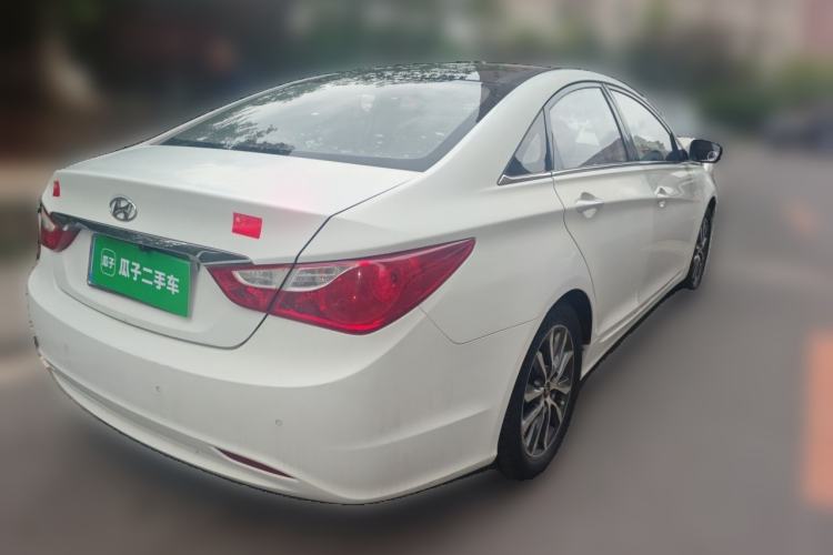 Used Hyundai Sonata 2013 2.0L Automatic Leading Edition Rear Right 45 Deg