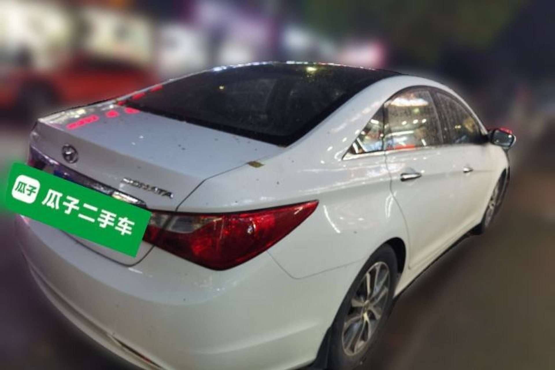 Used Hyundai Sonata 2013 2.0L Automatic Luxury Edition Rear Right 45 Deg