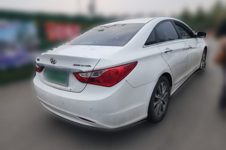 Used Hyundai Sonata 2013 2.0L Automatic Luxury Edition Rear Right 45 Deg