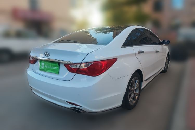 Used Hyundai Sonata 2013 2.4L Automatic Leading Edition China V Standard Rear Right 45 Deg