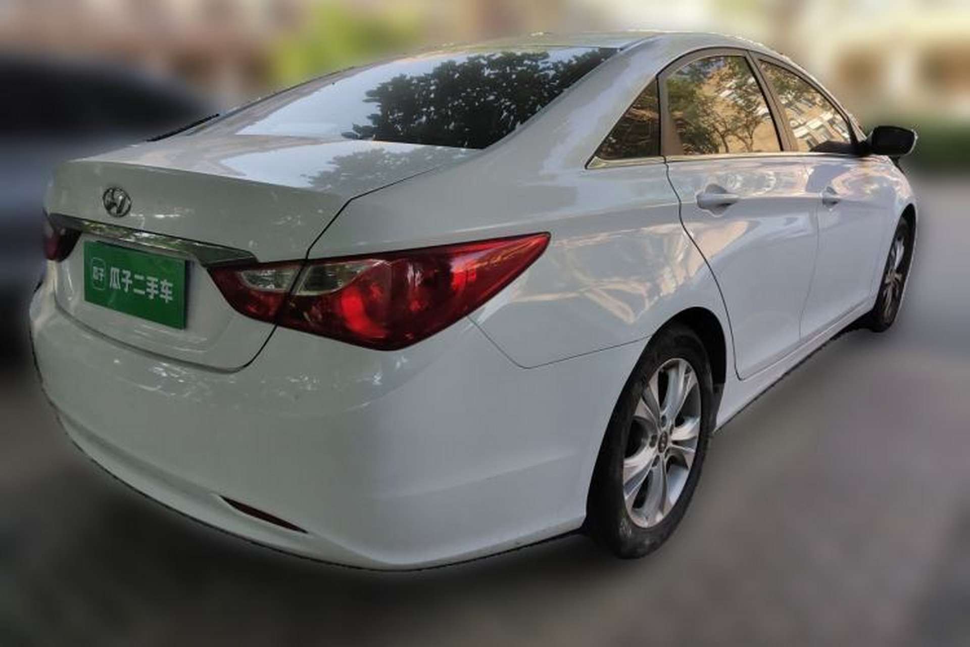 Used Hyundai Sonata 2013 2.0L Automatic Fashion Edition Rear Right 45 Deg