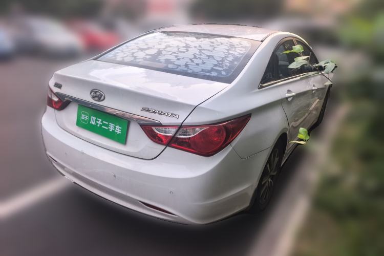 Used Hyundai Sonata 2013 2.0L Automatic Leading Edition Rear Right 45 Deg