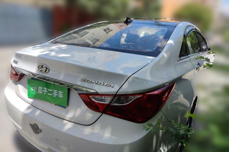 Used Hyundai Sonata 2013 2.0L Automatic Luxury Edition Rear Right 45 Deg