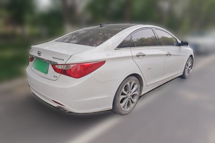 Used Hyundai Sonata 2013 2.4L Automatic Luxury Version China IV Standard Rear Right 45 Deg