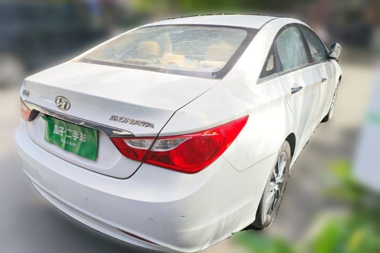 Used Hyundai Sonata 2013 2.0L Automatic Luxury Edition Rear Right 45 Deg