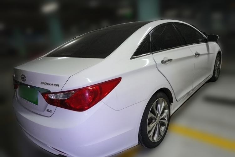 Used Hyundai Sonata 2013 2.4L Automatic Luxury Version China IV Standard Rear Right 45 Deg