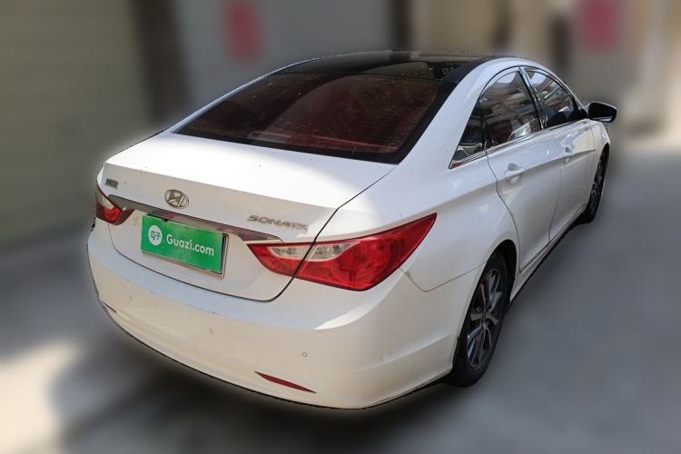 Used Hyundai Sonata 2013 2.0L Automatic Leading Edition Rear Right 45 Deg