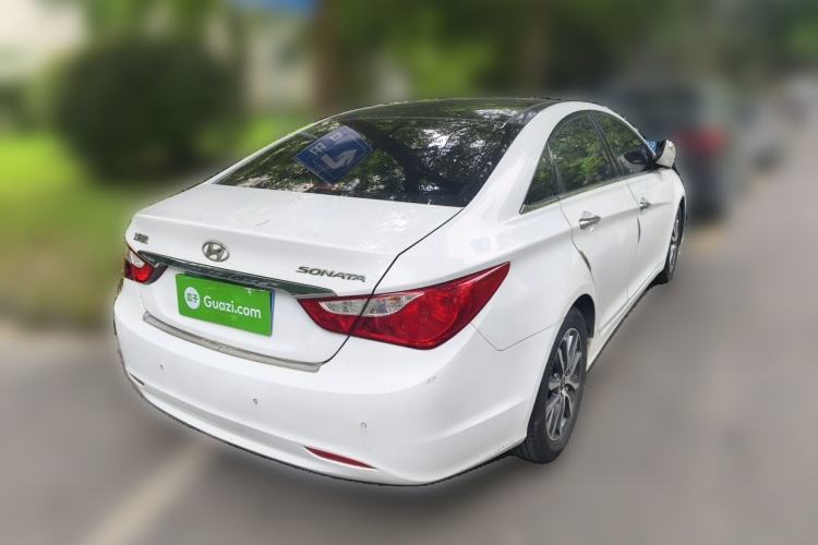 Used Hyundai Sonata 2013 2.0L Automatic Luxury Edition Rear Right 45 Deg
