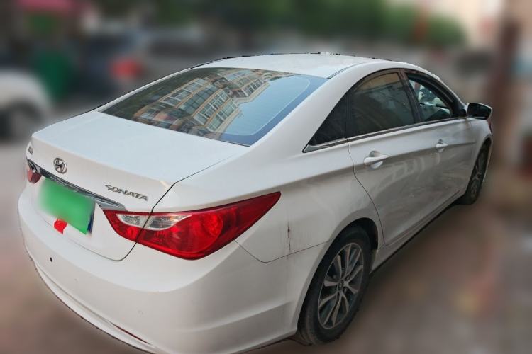 Used Hyundai Sonata 2013 2.0L Automatic Leading Edition Rear Right 45 Deg