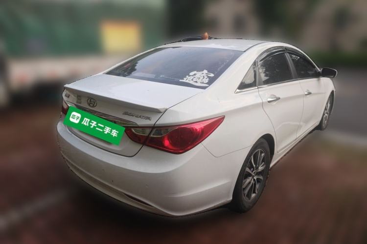 Used Hyundai Sonata 2013 2.0L Automatic Luxury Edition Rear Right 45 Deg