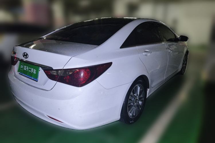 Used Hyundai Sonata 2013 2.0L Automatic Leading Edition Rear Right 45 Deg