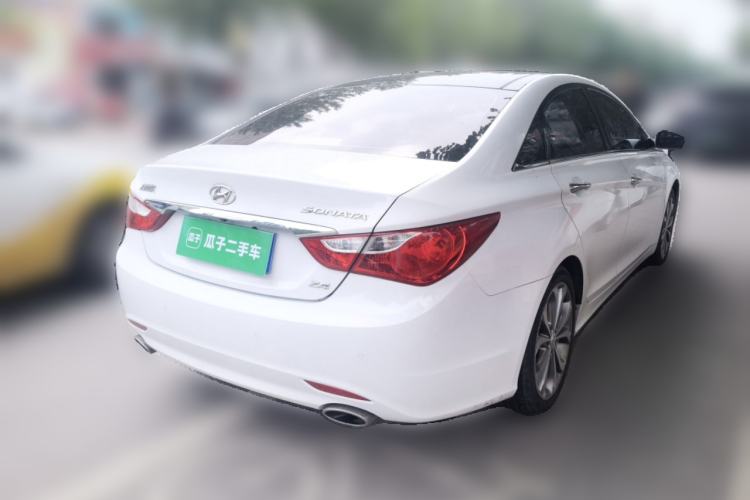 Used Hyundai Sonata 2013 2.4L Automatic Luxury Version China IV Standard Rear Right 45 Deg