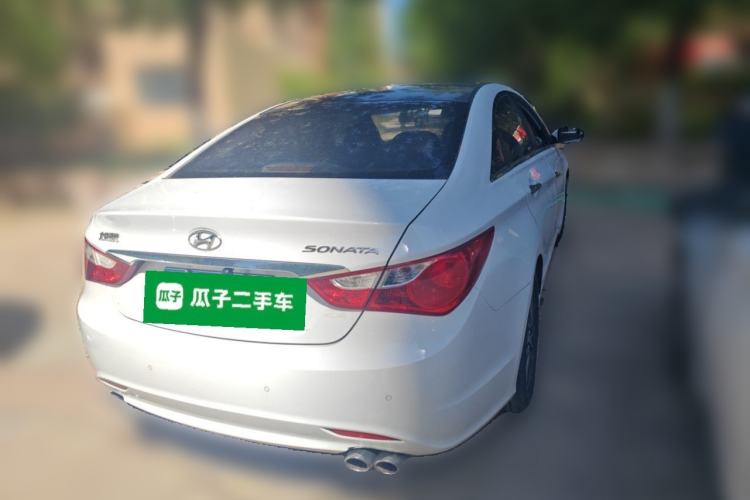 Used Hyundai Sonata 2013 2.0L Automatic Luxury Edition Rear Right 45 Deg