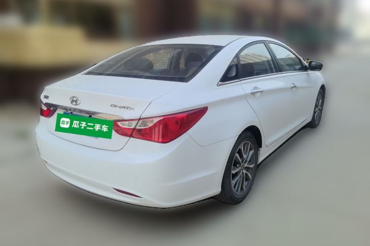 Used Hyundai Sonata 2013 2.0L Automatic Luxury Edition Rear Right 45 Deg
