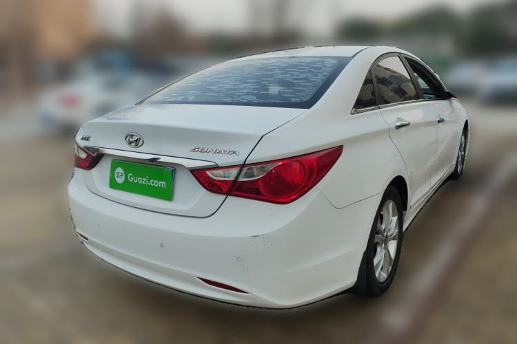 Used Hyundai Sonata 2013 2.0L Automatic Luxury Edition Rear Right 45 Deg