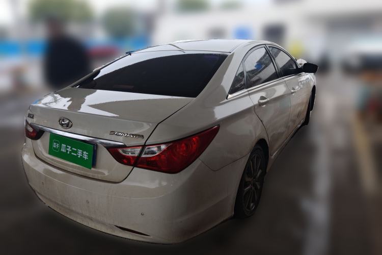 Used Hyundai Sonata 2013 2.0L Automatic Leading Edition Rear Right 45 Deg