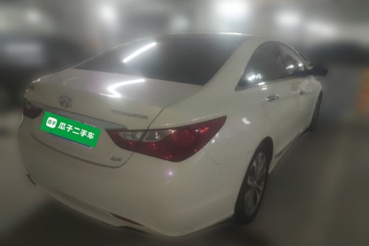 Used Hyundai Sonata 2013 2.4L Automatic Top-Grade Version China IV Standard Rear Right 45 Deg