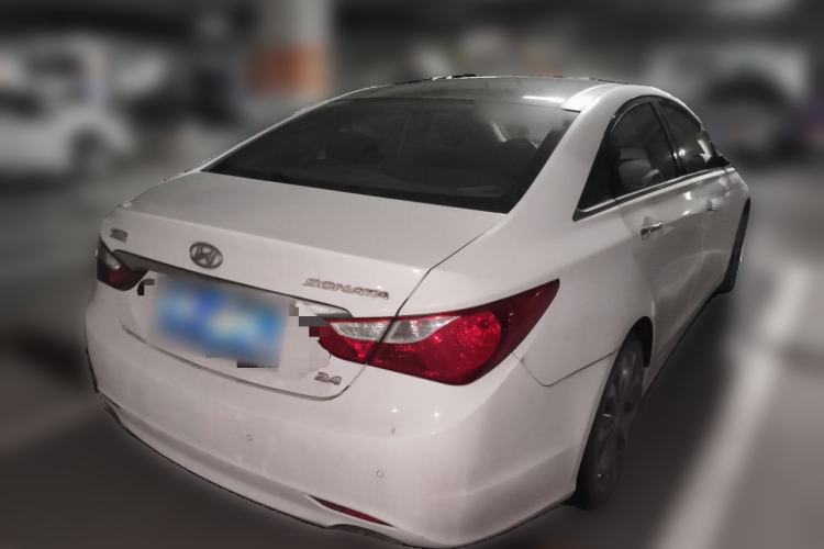 Used Hyundai Sonata 2013 2.4L Automatic Luxury Version China IV Standard Rear Right 45 Deg