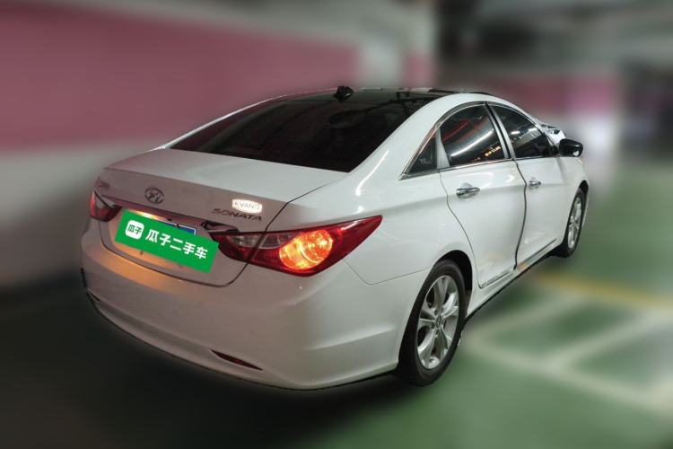 Used Hyundai Sonata 2013 2.0L Automatic Leading Edition Rear Right 45 Deg