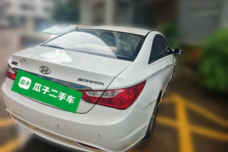 Used Hyundai Sonata 2013 2.0L Automatic Leading Edition Rear Right 45 Deg
