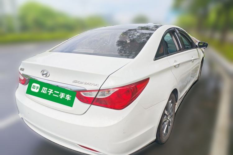 Used Hyundai Sonata 2013 2.0L Automatic Leading Edition Rear Right 45 Deg