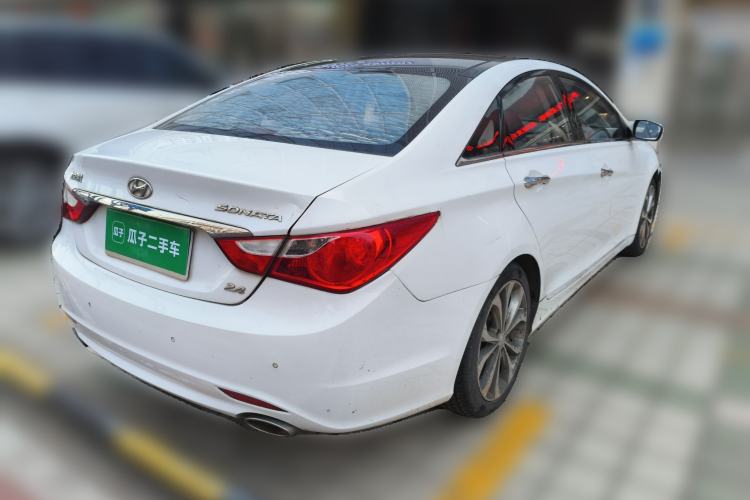 Used Hyundai Sonata 2013 2.4L Automatic Luxury Version China IV Standard Rear Right 45 Deg