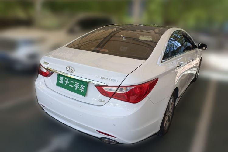 Used Hyundai Sonata 2013 2.4L Automatic Leading Edition China V Standard Rear Right 45 Deg