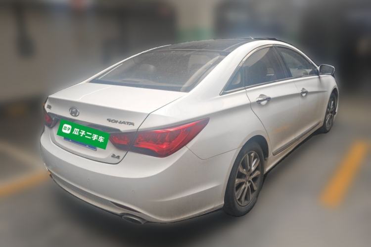 Used Hyundai Sonata 2013 2.4L Automatic Leading Edition China IV Standard Rear Right 45 Deg