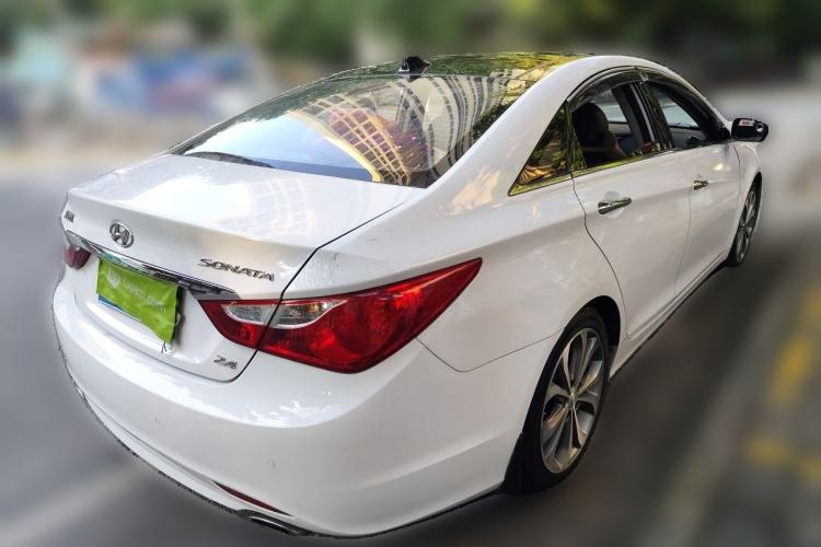 Used Hyundai Sonata 2013 2.4L Automatic Luxury Version China IV Standard Rear Right 45 Deg