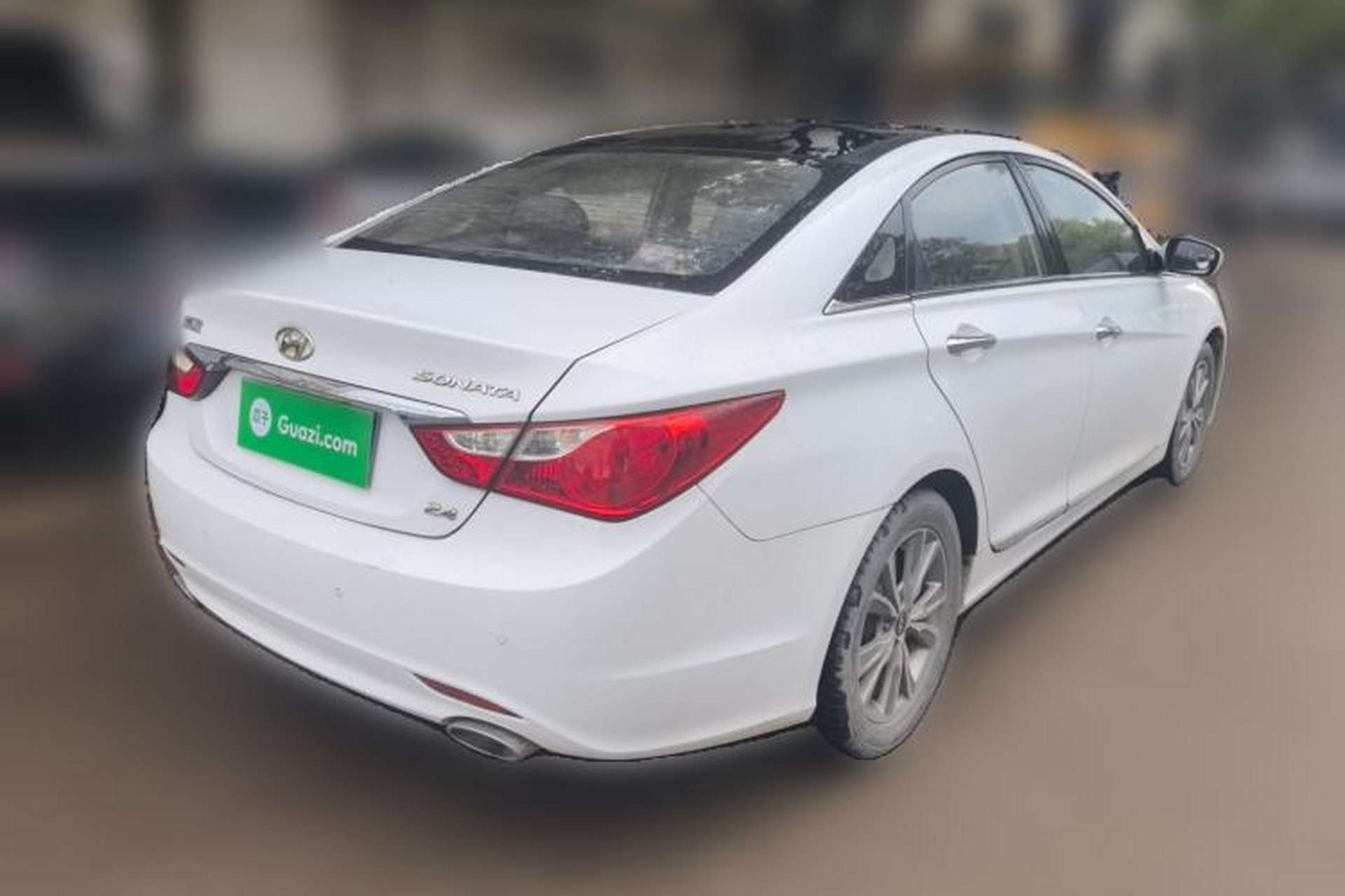 Used Hyundai Sonata 2013 2.4L Automatic Leading Edition China IV Standard Rear Right 45 Deg