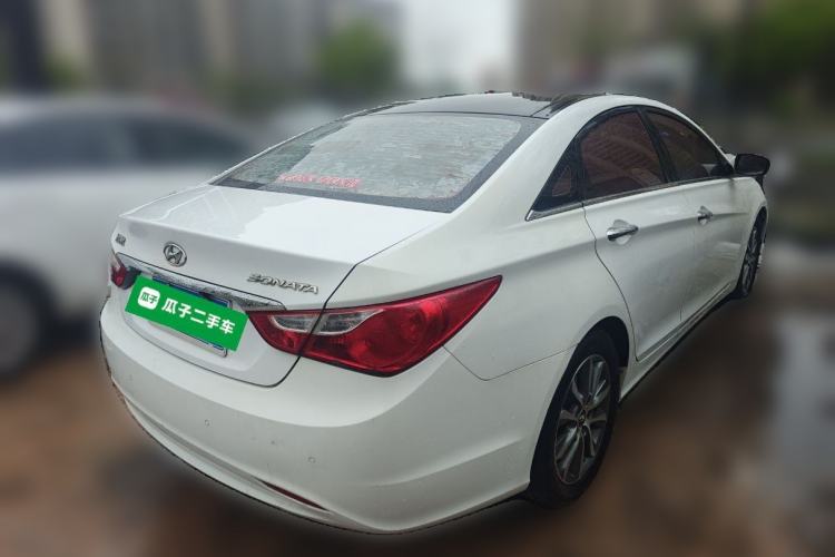 Used Hyundai Sonata 2013 2.0L Automatic Luxury Edition Rear Right 45 Deg