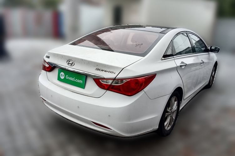 Used Hyundai Sonata 2013 2.0L Automatic Luxury Edition Rear Right 45 Deg