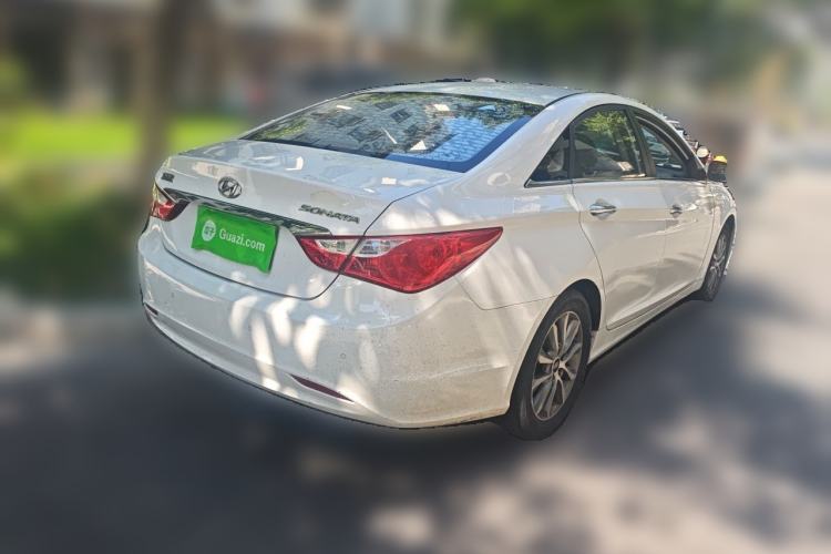 Used Hyundai Sonata 2013 2.0L Automatic Luxury Edition Rear Right 45 Deg