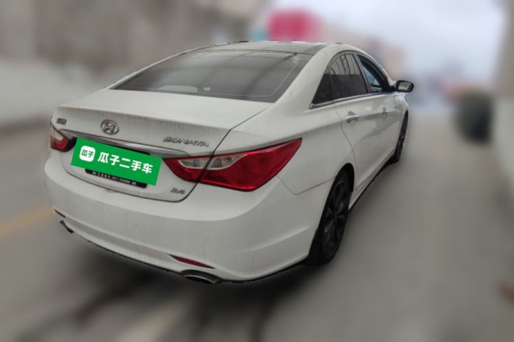 Used Hyundai Sonata 2013 2.4L Automatic Luxury Version China IV Standard Rear Right 45 Deg