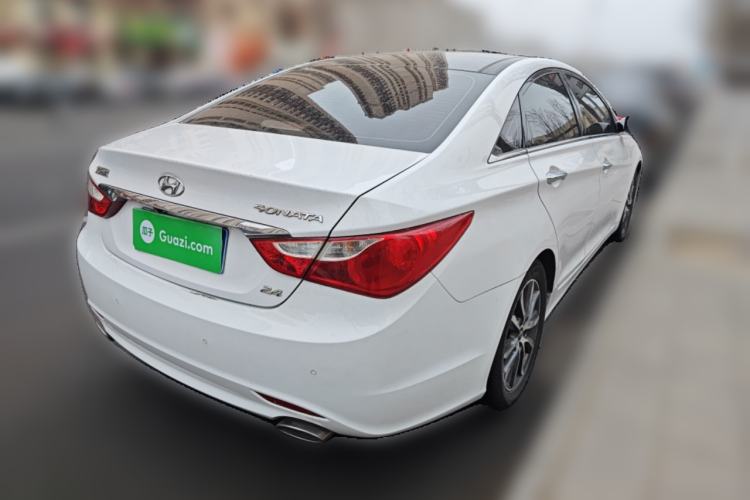 Used Hyundai Sonata 2013 2.4L Automatic Leading Edition China IV Standard Rear Right 45 Deg