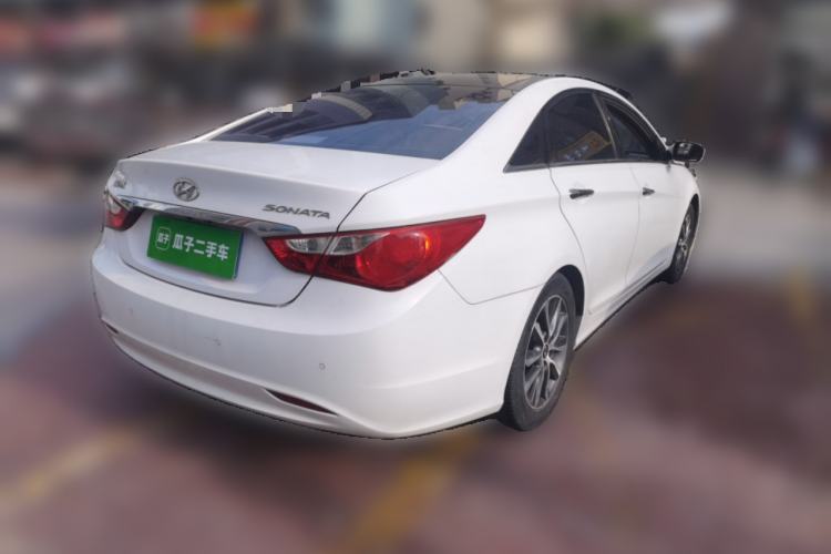 Used Hyundai Sonata 2013 2.0L Automatic Prestige Edition Rear Right 45 Deg