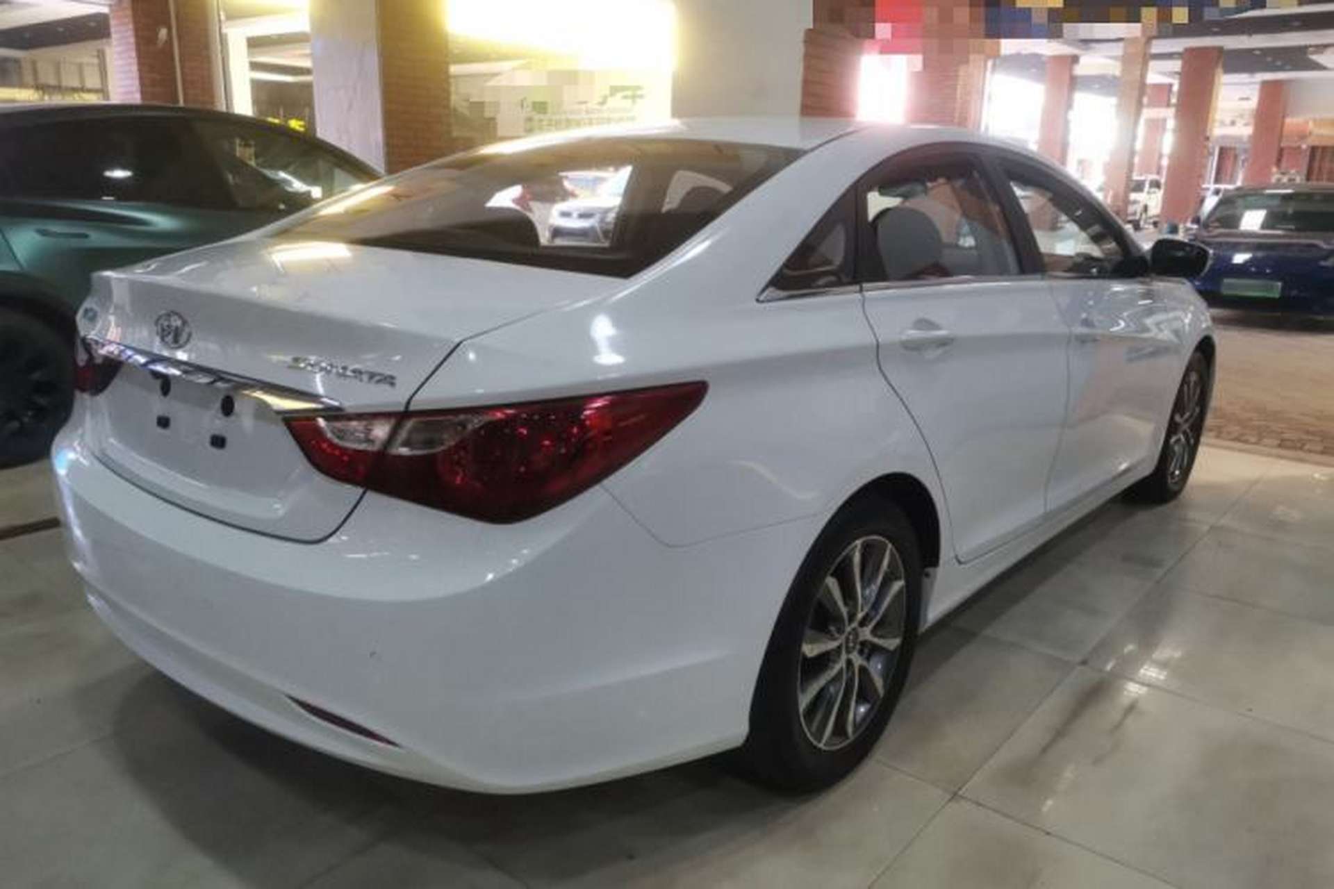 Used Hyundai Sonata 2013 2.0L Automatic Leading Edition Rear Right 45 Deg