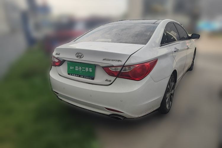Used Hyundai Sonata 2013 2.4L Automatic Luxury Version China IV Standard Rear Right 45 Deg