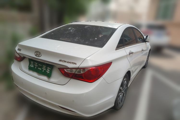 Used Hyundai Sonata 2013 2.0L Automatic Luxury Edition Rear Right 45 Deg