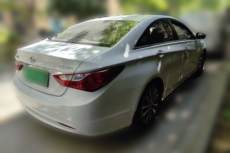 Used Hyundai Sonata 2013 2.0L Automatic Luxury Edition Rear Right 45 Deg