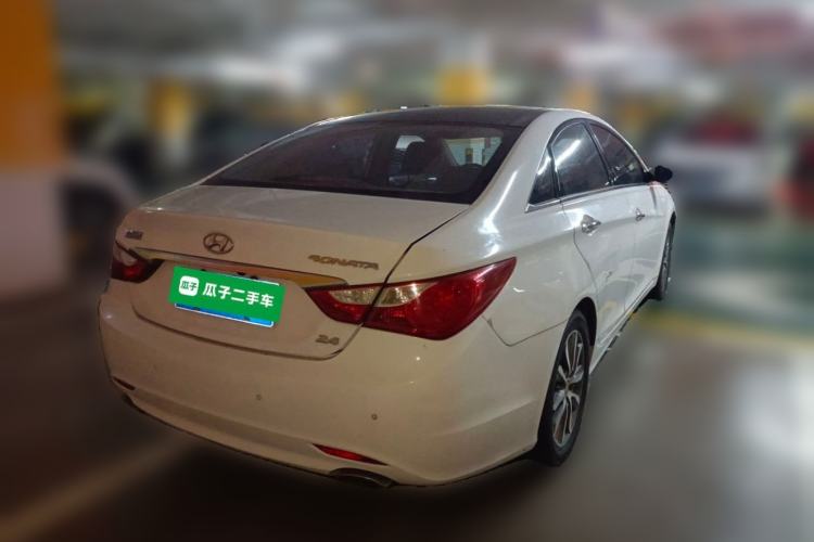 Used Hyundai Sonata 2013 2.4L Automatic Leading Edition China IV Standard Rear Right 45 Deg