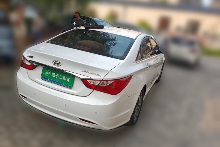 Used Hyundai Sonata 2013 2.0L Automatic Luxury Edition Rear Right 45 Deg