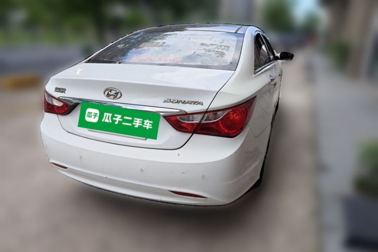 Used Hyundai Sonata 2013 2.0L Automatic Luxury Edition Rear Right 45 Deg