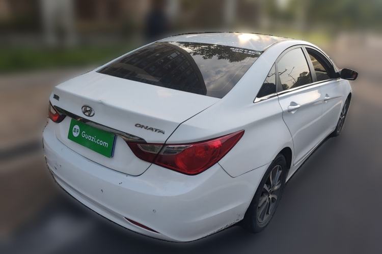 Used Hyundai Sonata 2013 2.0L Automatic Leading Edition Rear Right 45 Deg