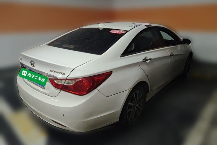 Used Hyundai Sonata 2013 2.0L Automatic Luxury Edition Rear Right 45 Deg