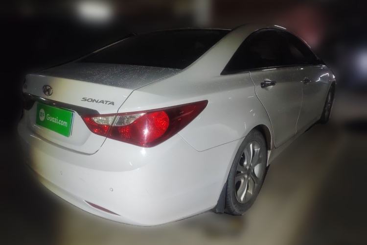 Used Hyundai Sonata 2013 2.0L Automatic Luxury Edition Rear Right 45 Deg