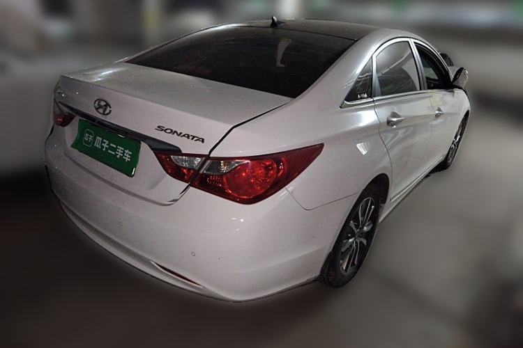 Used Hyundai Sonata 2013 2.0L Automatic Luxury Edition Rear Right 45 Deg